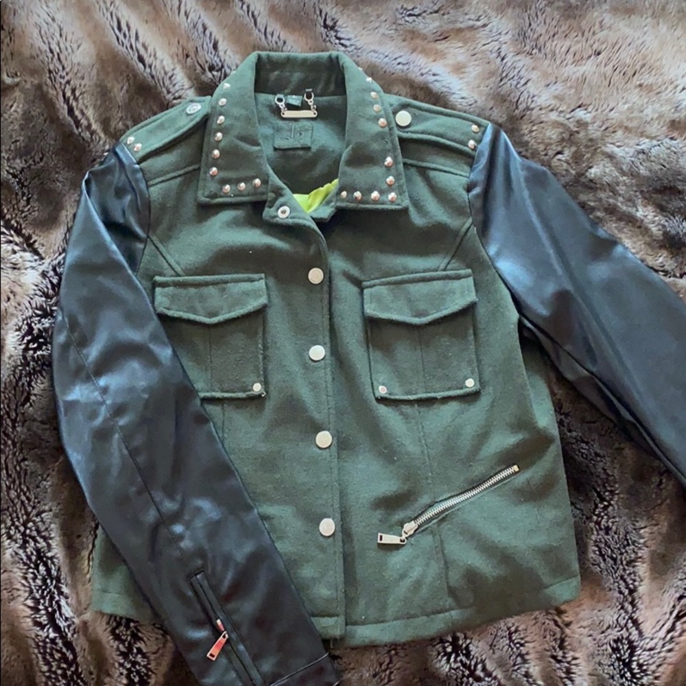 J2 Wool Biker Jacket